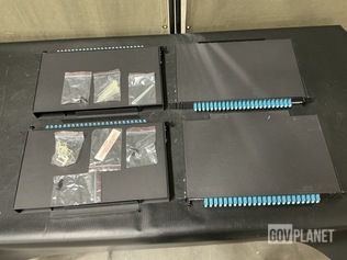 (4) Black Box JPM385A Rackmount Duplex Fiber Enclosures - photo 1