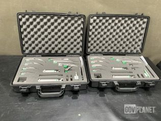(2) Welch Allyn MIL5062 Laryngoscope Sets - photo 1
