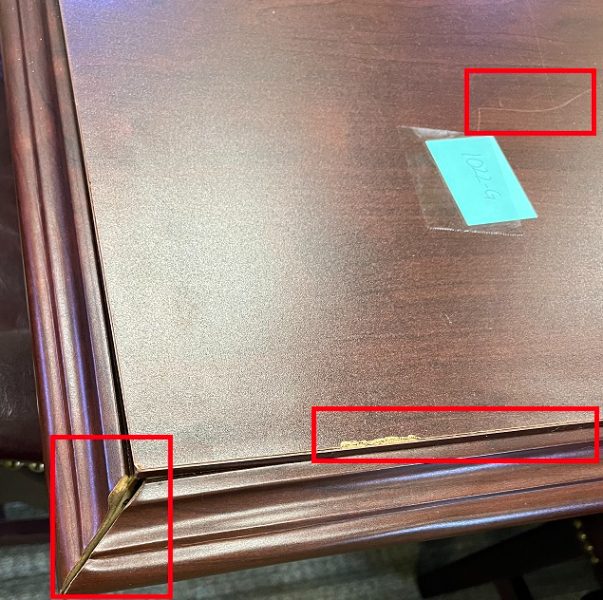 Rectangular Conference Table with 6 Chairs — photo 1