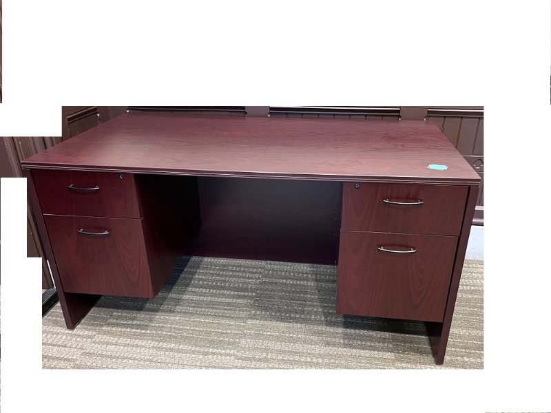 Office Desk with 4 Drawers — photo 1