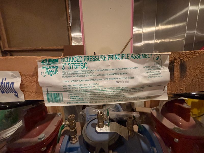 BACK FLOW VALVES — photo 1