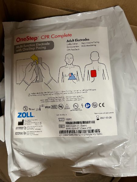 ZOLL ONESTEP AED ELECTRODES — photo 1