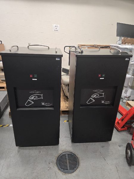 ELECTRIC COMPACTING TRASH BINS — photo 1