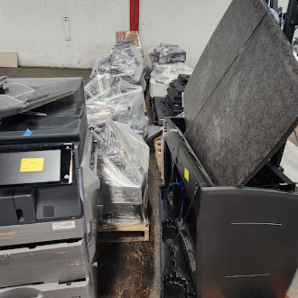 (1) LOT OF 11-PALLETS & 1-FLOOR ITEM OF ADP ELECTRONICS - photo 1