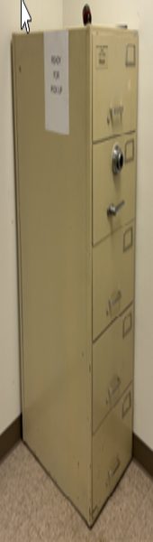 COMBINATION FILE CABINET — photo 1