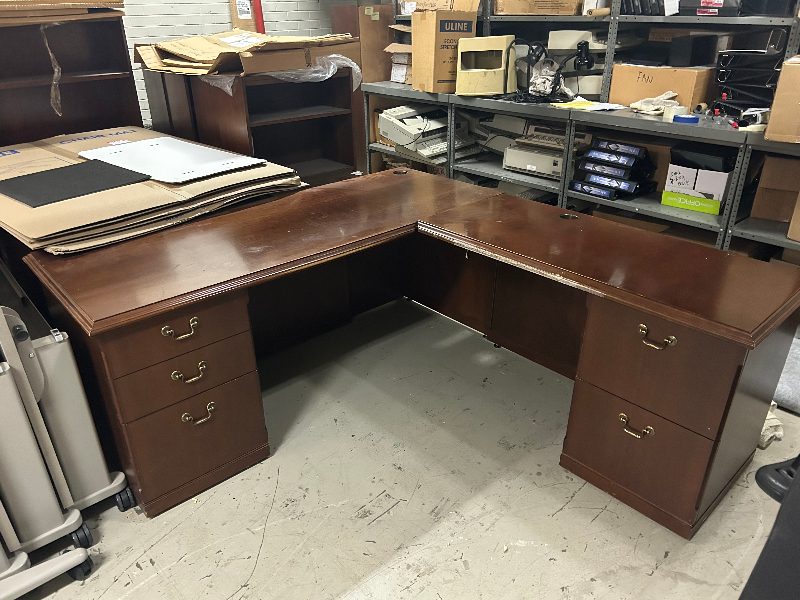 Wooden Desk — photo 1