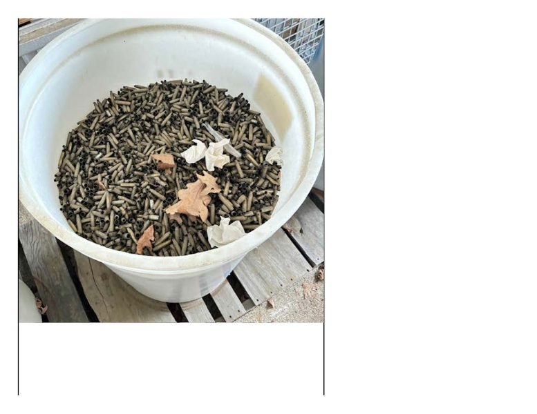 SCRAP EXPENDED BRASS SHELL CASINGS — photo 1
