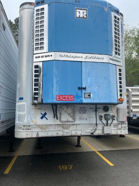 TRAILER BOX WITH INOPERABLE REEFER — photo 1
