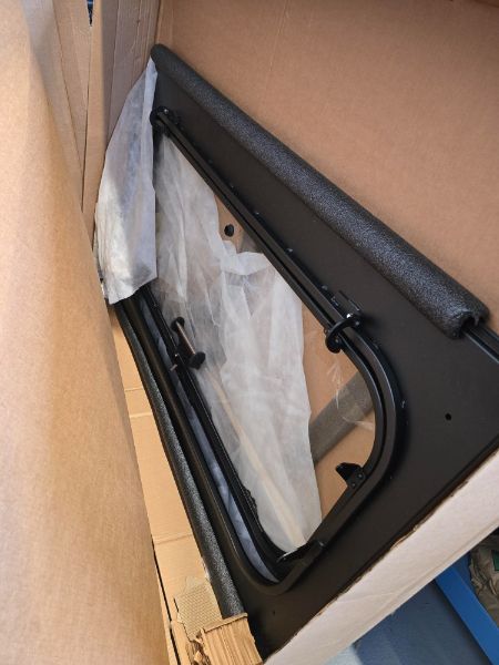 Fortress 42020603 Tip Out Windshield For Kawasaki Mule Pro