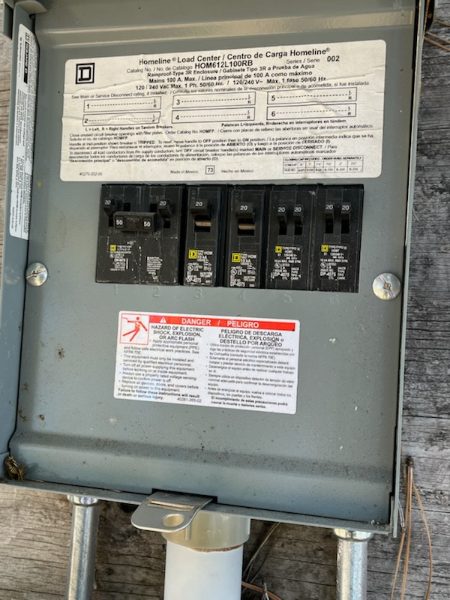 Homeline HOM612L100RB Electrical Panels with Cables, Qty 8 — photo 1