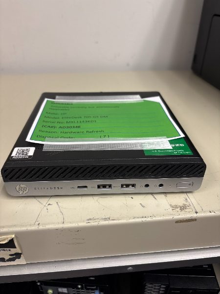 HP EliteDesk 705 G5 Mini PC's — photo 1