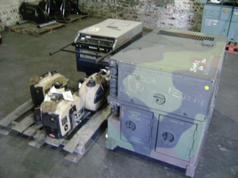 Various Generator Sets, Qty 5 — photo 1