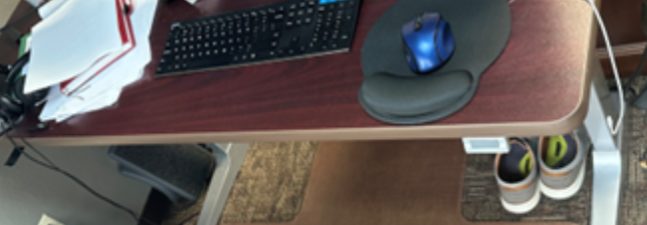 Small Adjustable Standing Desk — photo 1