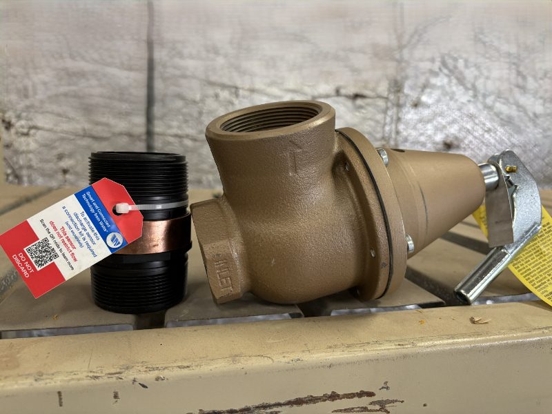 Boiler Pressure Relief Valve — photo 1