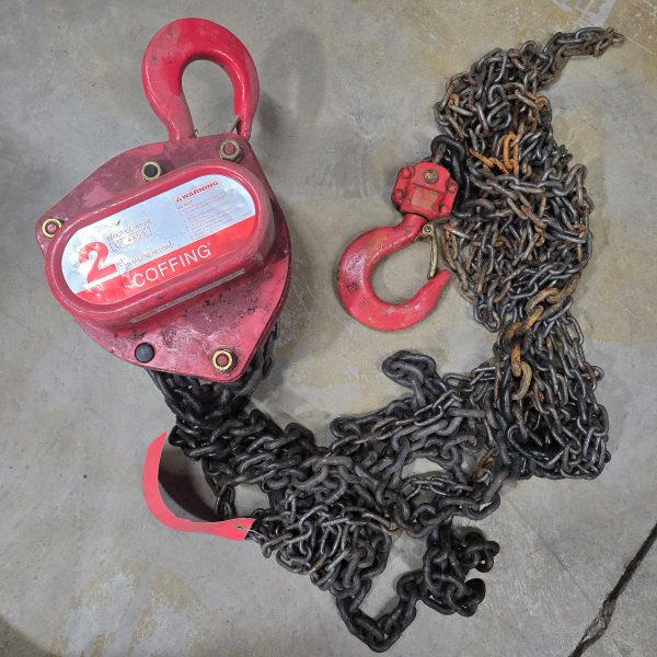 Coffing Model LHH-2B 2-Ton Chain Hoist — photo 1