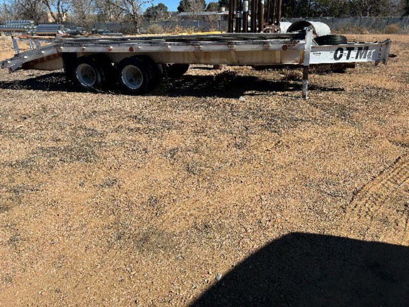 CTM Accutrak Mfg 16-foot Backhoe Trailer — photo 1