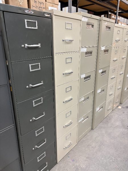 Five Drawer Filing Cabinets — photo 1
