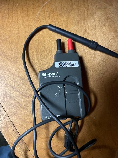 Fluke Temperature Probe - photo 1
