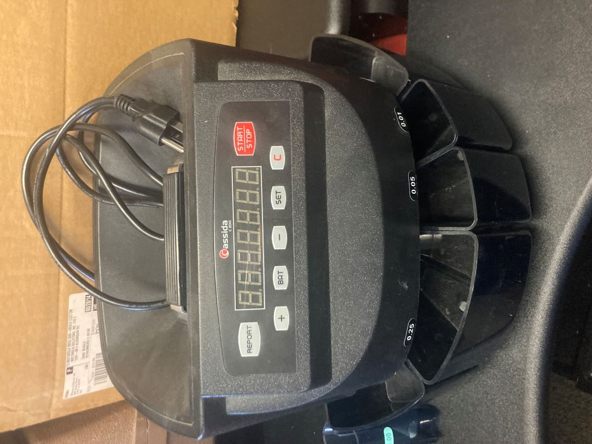 Cassida C 200 Coin Counter & Accessories - photo 1