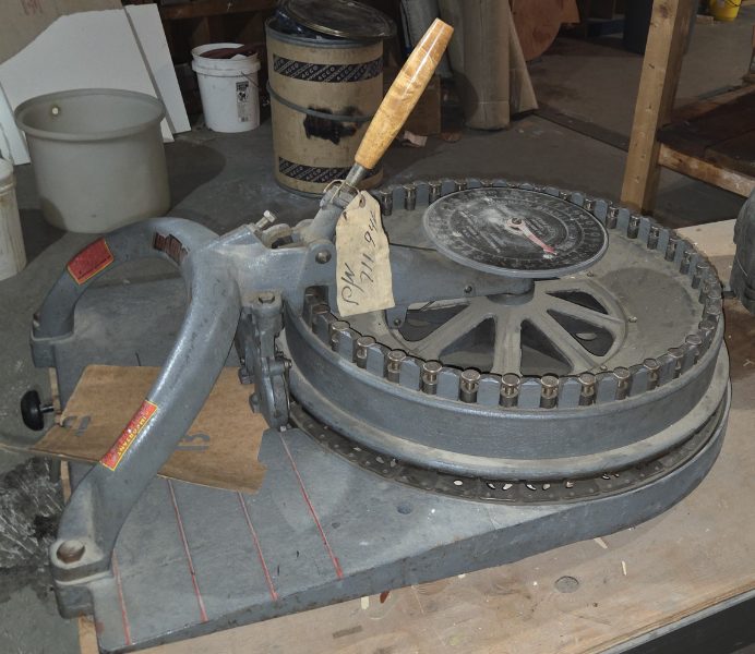 Vintage Stencil Cutting Machine — photo 1