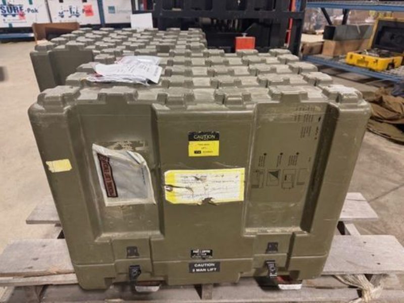 Fiber Optic Cable in Green Case — photo 1