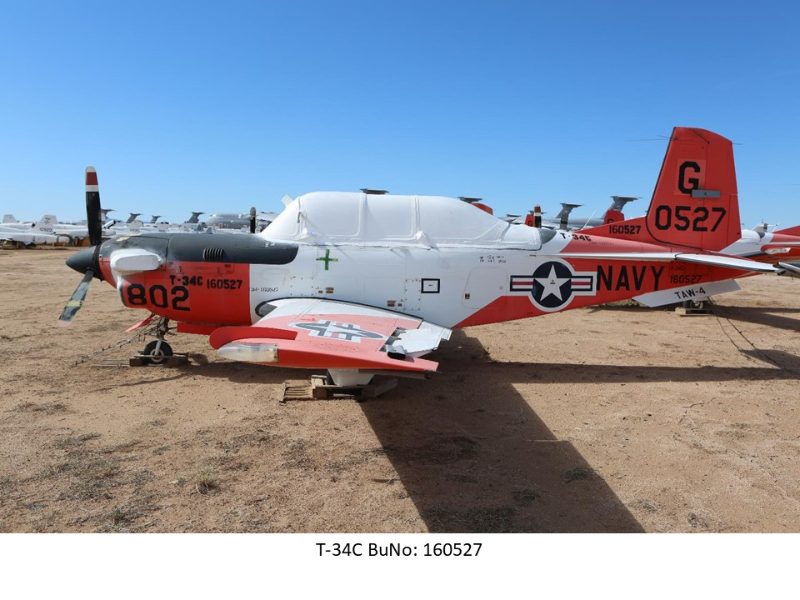 1977 Beechcraft T-34C, BUNO: 160527 — photo 1