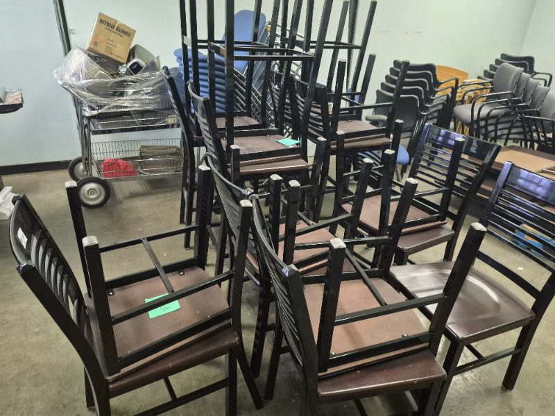 Wood Chairs — photo 1