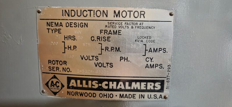 INDUCTION MOTOR — photo 1
