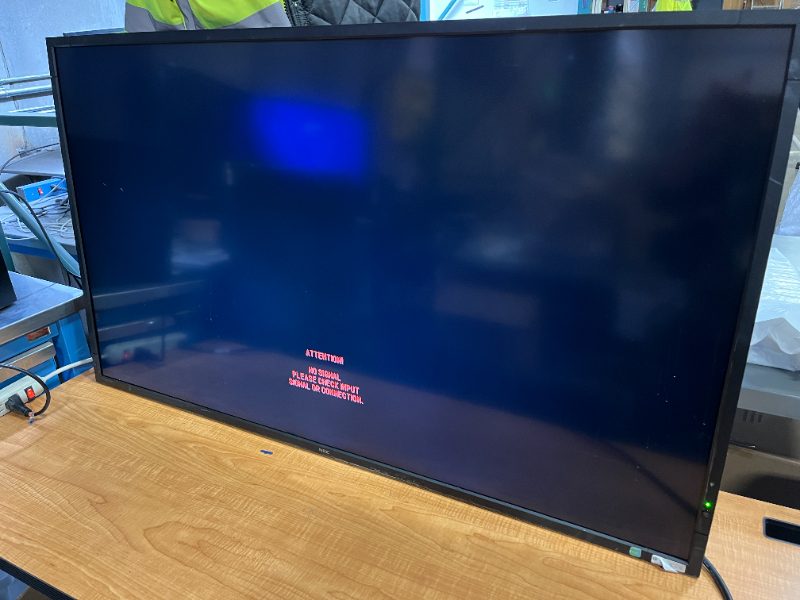 (2) 55" Monitors — photo 1