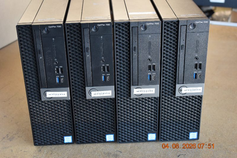One Lot of Desktops (Est 4 ea) — photo 1