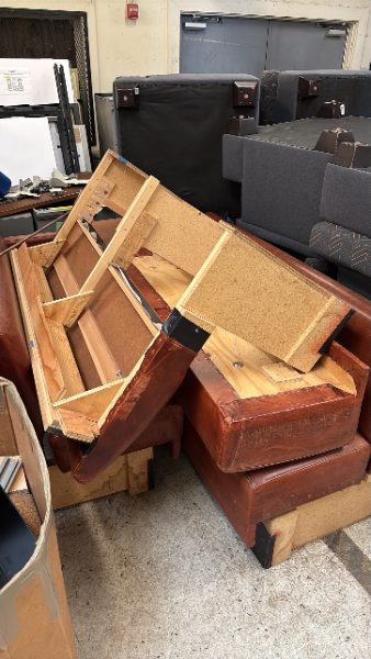 One Lot of Sofas (Est 6 ea) — photo 1