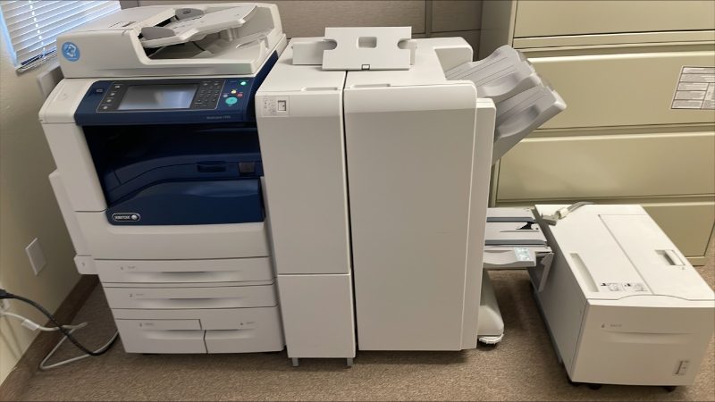 Xerox Copy Machine w/ Feeder & Booklet Maker - photo 1