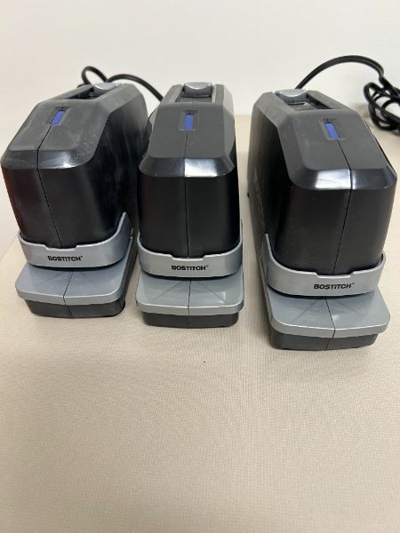 (3) Bostich Electric Staplers — photo 1