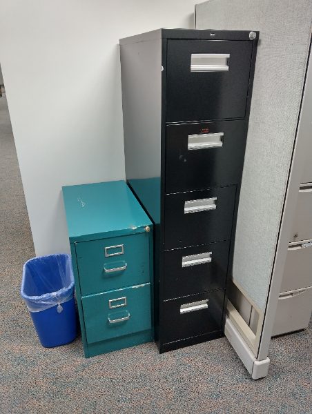 One Lot of Filing Cabinets (Est 11 ea) - photo 1