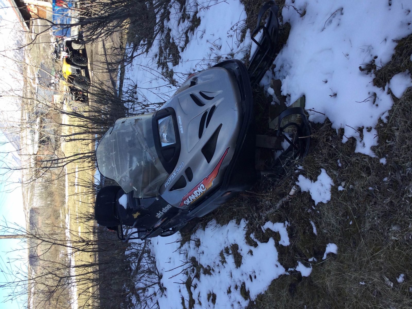 1997 SNOW MACHINE, SKI-DOO SKANDIC ROTAX 500 WIDE TRACK - photo 1