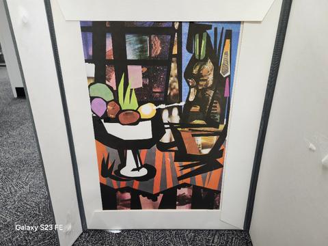 ABSTRACT PRINT/FRAMED PICTURES