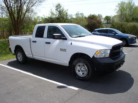 2017 RAM 1500 CREW CAB PICKUP TRUCK 4X4 (WHITE)
