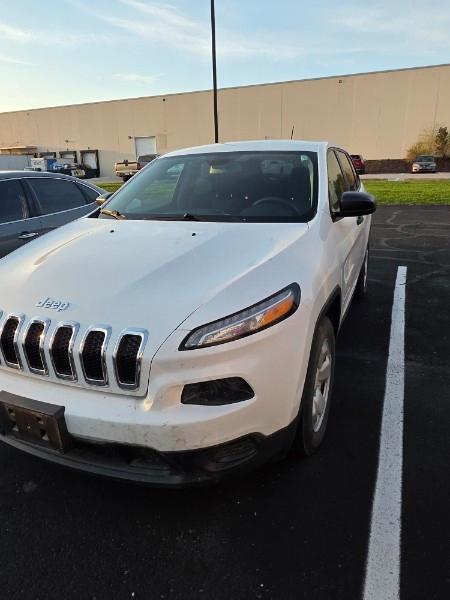 2015 JEEP CHEROKEE 4 DOOR SUV 4X4 (WHITE)