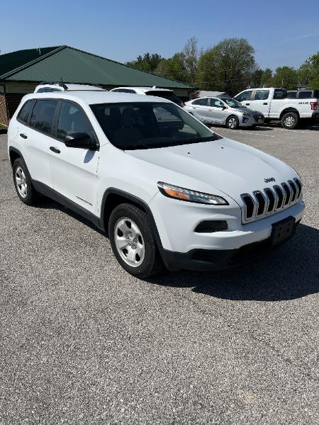 2016 JEEP CHEROKEE 4 DOOR SUV 4X4 (WHITE)