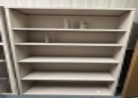 metal book cases and file cabinets