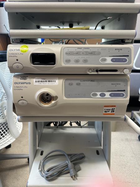 Olympus VISERA Pro Endoscopic Camera System with Cart