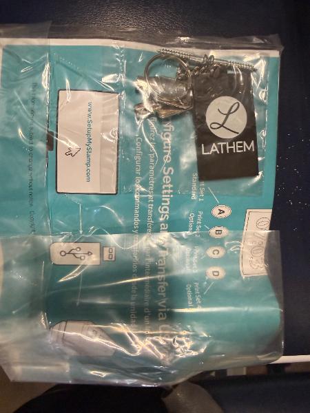 LATHEM TIME AND DATE STAMP MACHINES