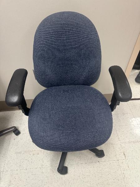 Cloth Covered 5 wheel base Office Chairs