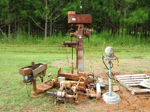 DRILL PRESSES, GRINDERS, ROUTER