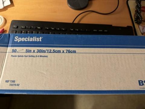 5 Inch Plaster Splints
