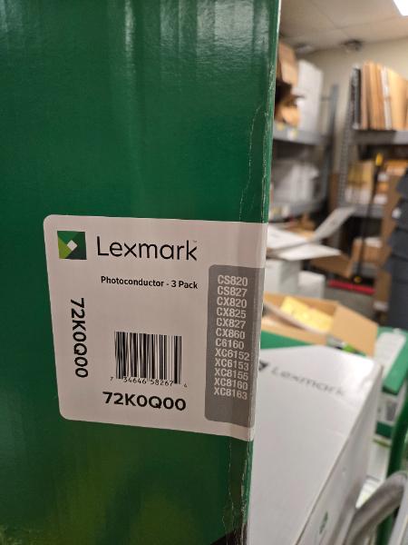 Lexmark photoconductor-3PACK 72K0Q00 Unison Toner