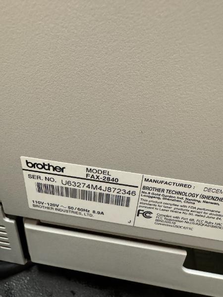 Fax machine