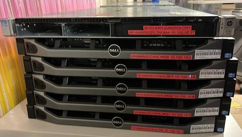 Dell Power Edge R320, R710 and HP PACS