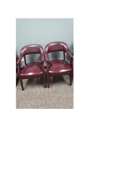 Leather chairs
