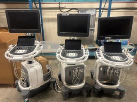 Mobile BCMA Diagnostic Cart with Imaging Equipment